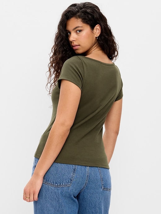 Image number 5 showing, Snug Boatneck T-Shirt