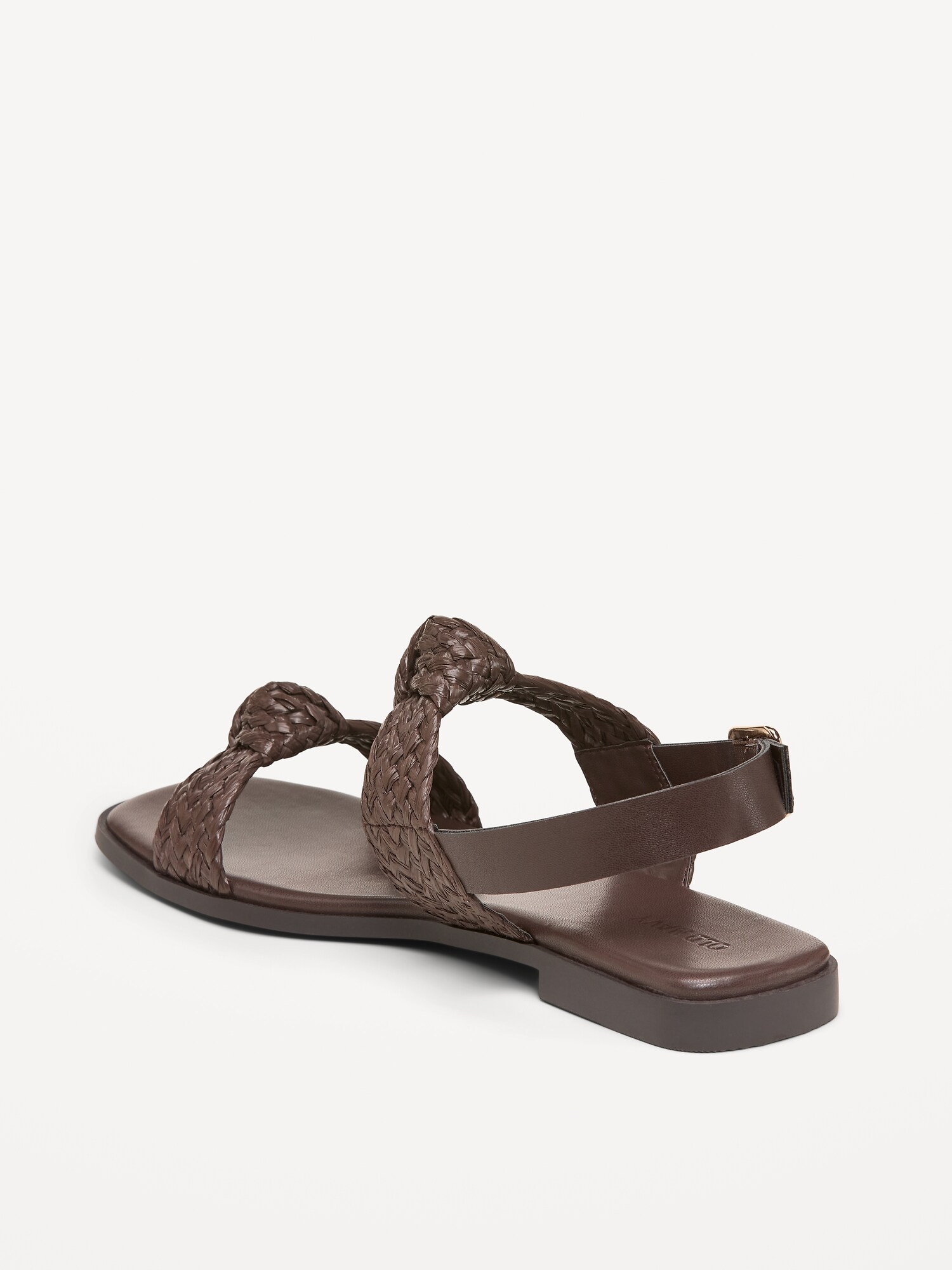 Женские сандалии Old Navy Raffia Sandals for Women, цвет: Шоколадный — фото 5