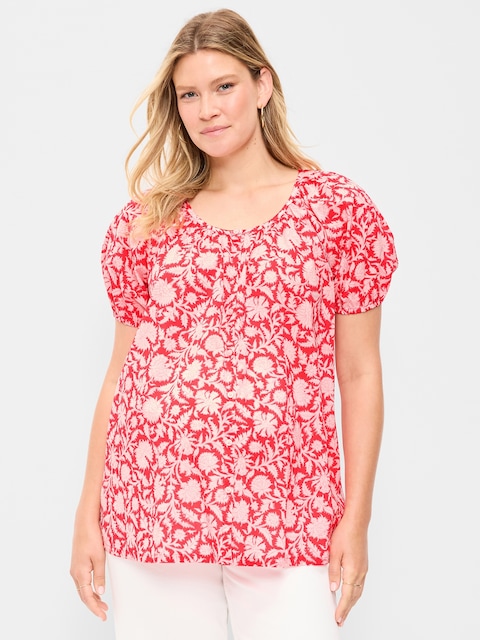 Maternity Airy Button-Down Top