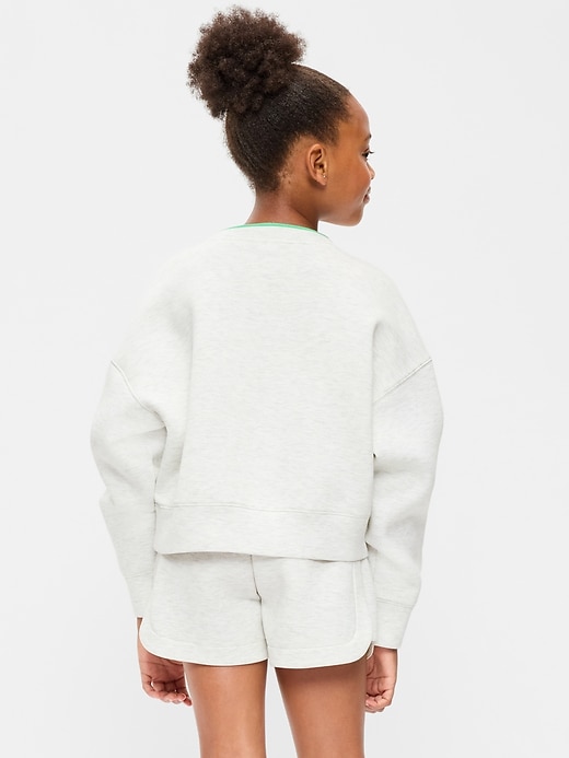 Image number 2 showing, Bounce Fleece V-Neck Sweatshirt for Girls