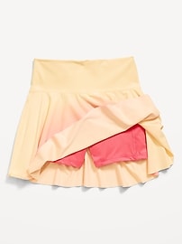 Image number 2 showing, High-Waisted PowerSoft Skort for Girls