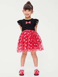 Image number 1 showing, Disney© Short-Sleeve Tutu Dress for Toddler Girls