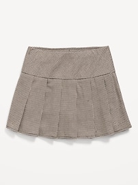Image number 1 showing, Pleated Twill Skort for Girls