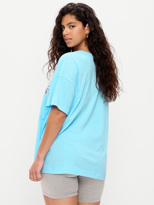 Image number 7 showing, Hello Kitty® Oversized Graphic Tunic T-Shirt