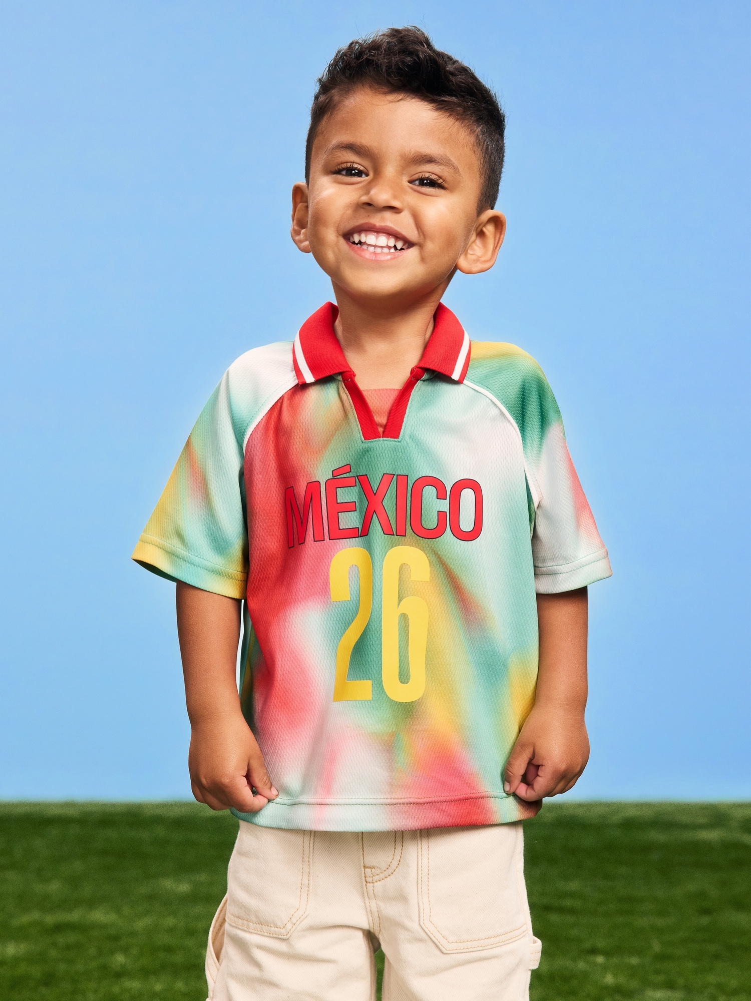 FIFA World Cup 26™ Mexico Unisex Lifestyle Collared Jersey T-Shirt for Toddler
