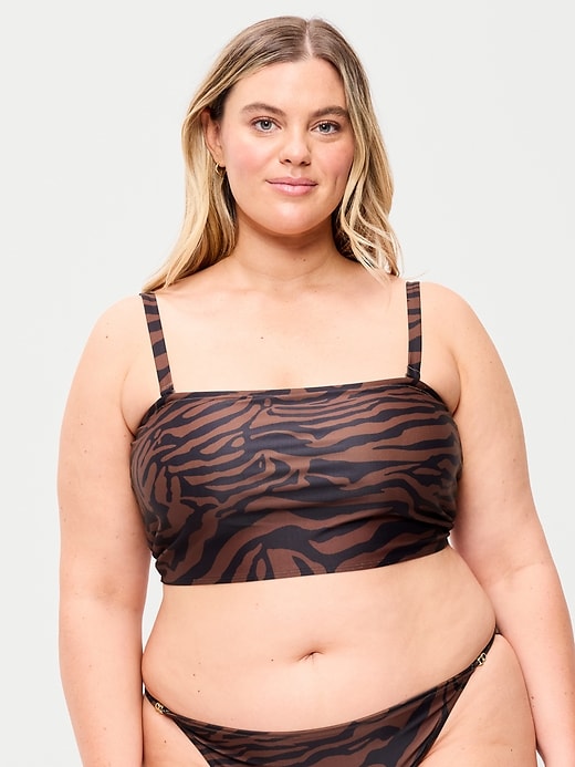 Image number 7 showing, Tie-Back Bandeau Swim Top