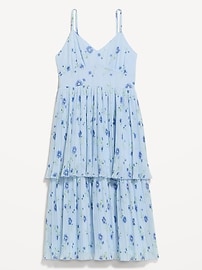 Image number 2 showing, The Occasion by Old Navy Pleated Fit & Flare Midi Dress