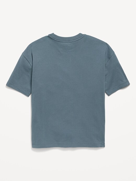 Image number 3 showing, Oversized Short-Sleeve Pocket T-Shirt for Boys