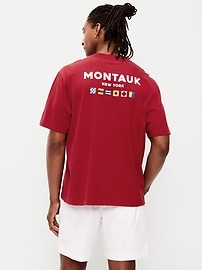 Image number 3 showing, Loose Heavyweight Graphic T-Shirt