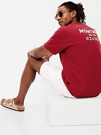 Image number 4 showing, Loose Heavyweight Graphic T-Shirt