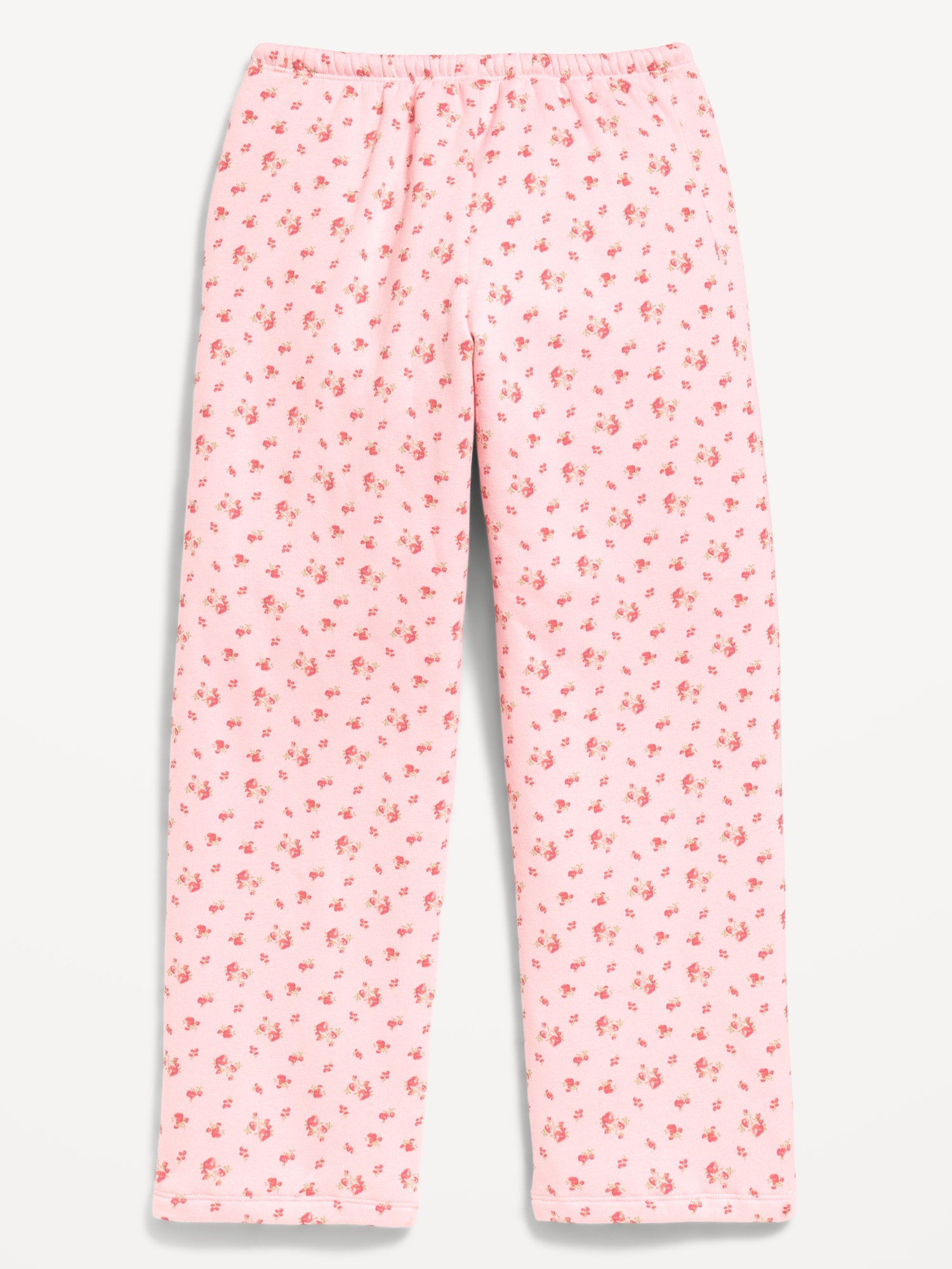 High-Waisted Logo Graphic Wide-Leg Sweatpants for Girls