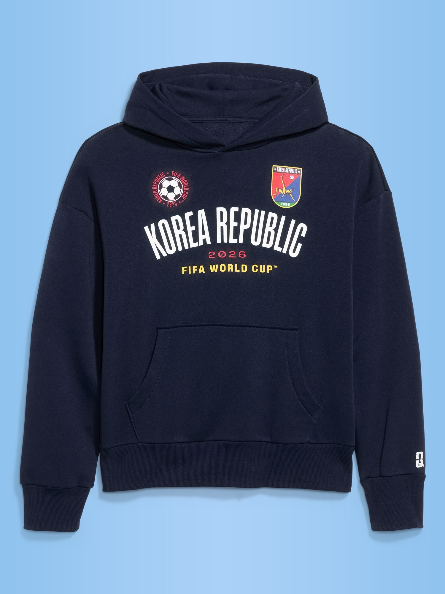 FIFA World Cup 26™ Korea Republic Oversized Pullover Hoodie for Men