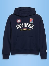 Image number 1 showing, FIFA World Cup 26™ Korea Republic Oversized Pullover Hoodie for Men