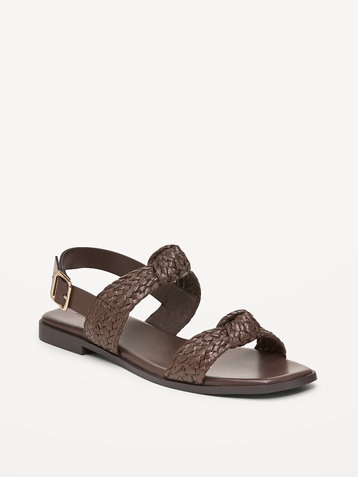 Image number 1 showing, Raffia Sandals for Women