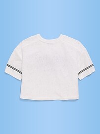 Image number 2 showing, FIFA World Cup 26™ Germany Boxy Lace V-Neck T-Shirt for Girls