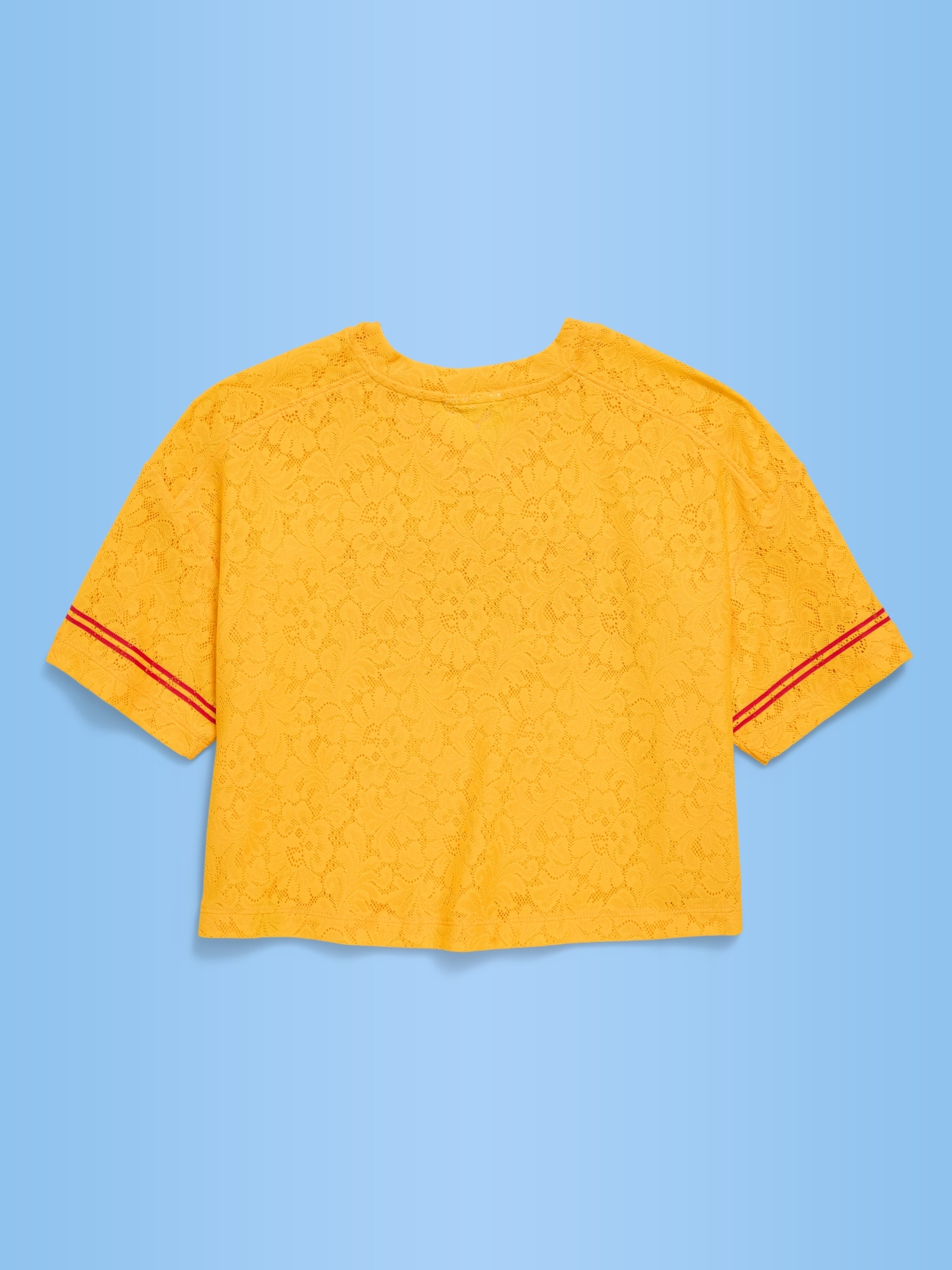 FIFA World Cup 26™ Colombia Boxy Lace V-Neck T-Shirt for Girls