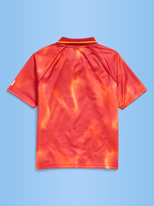 Image number 2 showing, FIFA World Cup 26™ Spain Lifestyle Collared Jersey T-Shirt for Kids