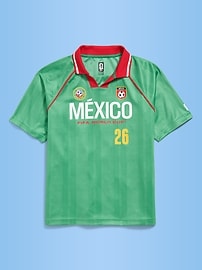 Image number 2 showing, FIFA World Cup 26™ Mexico Lifestyle Collared Jersey T-Shirt for Kids