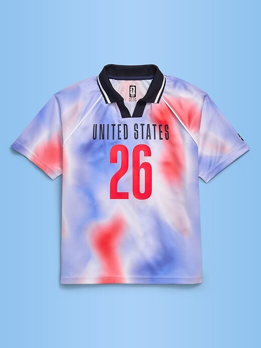 Image number 2 showing, FIFA World Cup 26™ USA Lifestyle Collared Jersey T-Shirt for Kids