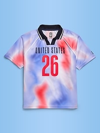 Image number 2 showing, FIFA World Cup 26™ USA Lifestyle Collared Jersey T-Shirt for Kids