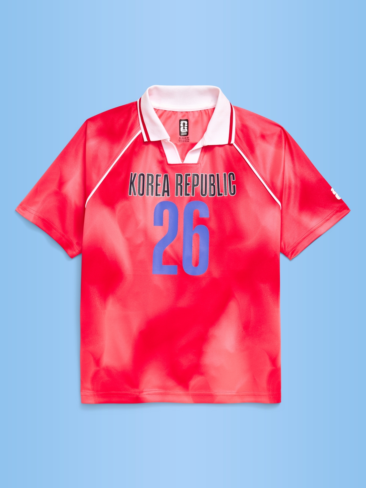 FIFA World Cup 26™ Korea Republic Lifestyle Collared Jersey T-Shirt for Kids
