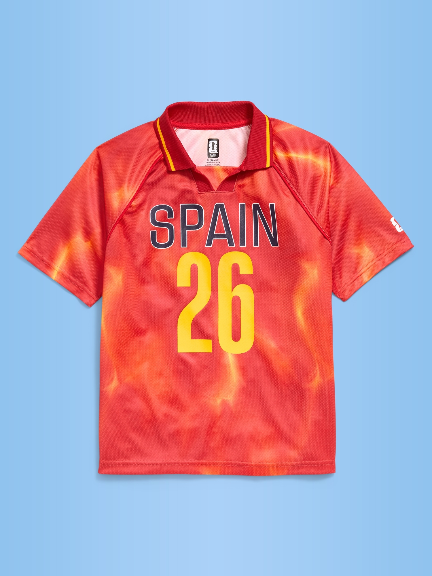 FIFA World Cup 26™ Spain Lifestyle Collared Jersey T-Shirt for Kids
