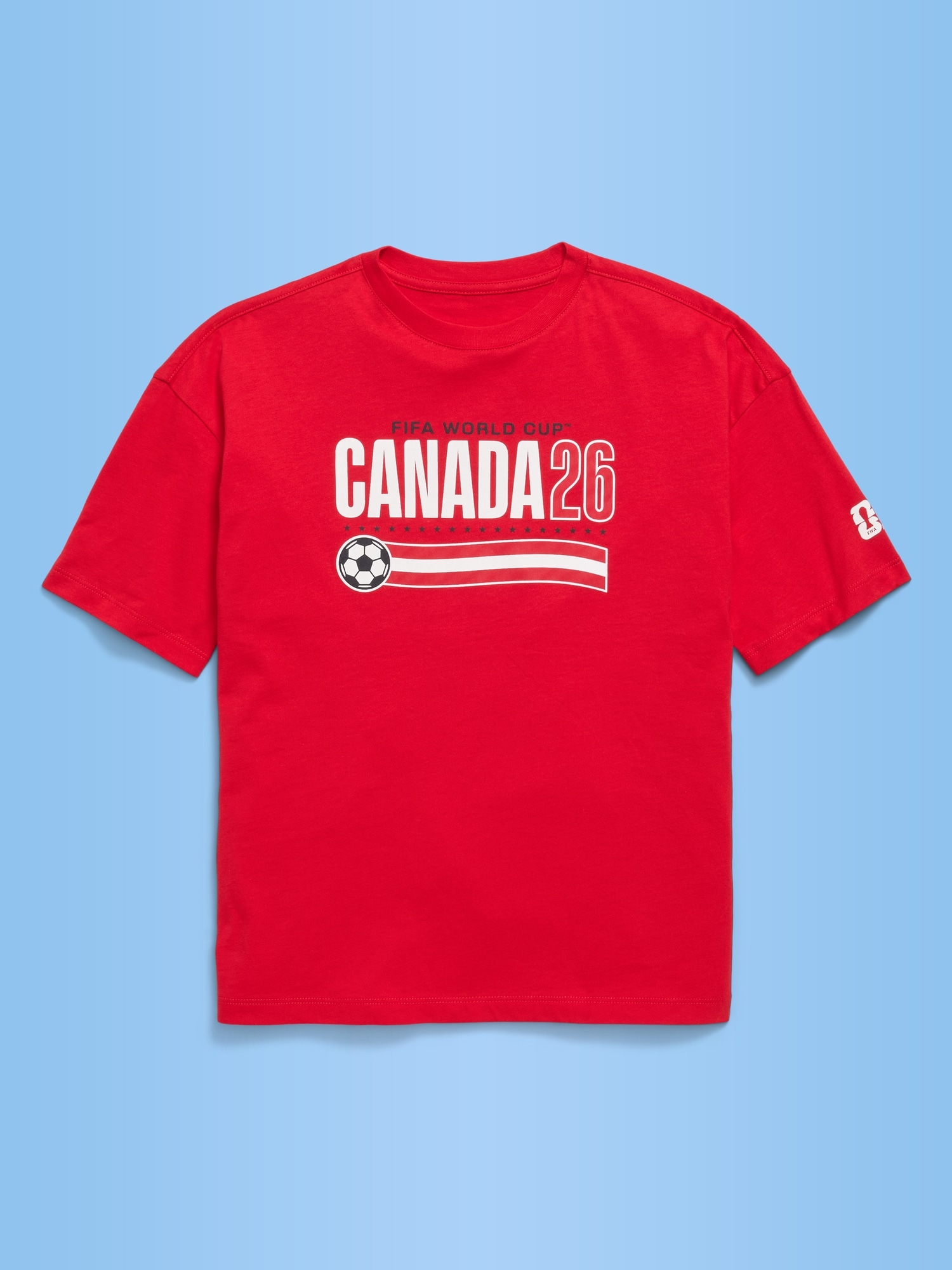 FIFA World Cup 26™ Canada Oversized Graphic T-Shirt for Boys
