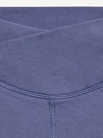 Image number 3 showing, High-Waisted PowerChill Crossover Flared Leggings for Girls