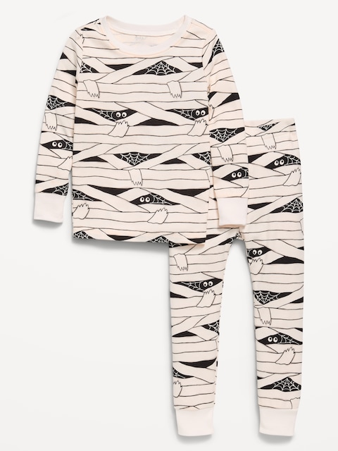 Printed Unisex Snug-Fit Pajama Set for Toddler & Baby