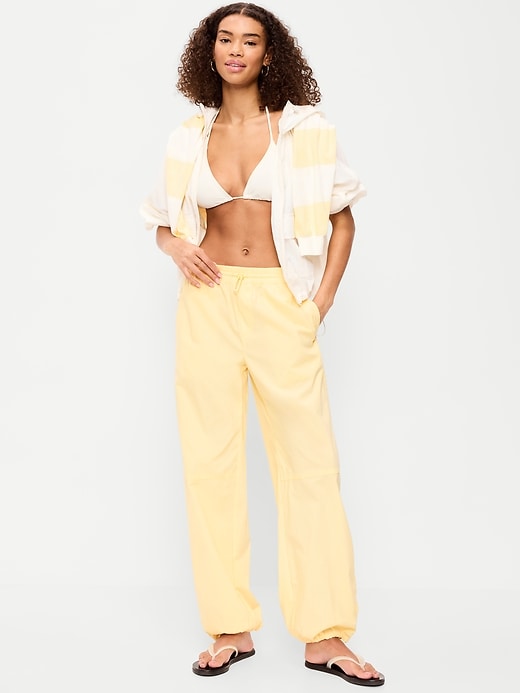 Image number 1 showing, Lightweight Pull-On Parachute Pants