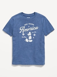 Image number 2 showing, Old Navy x Disney Mickey Mouse Gender-Neutral Logo-Graphic T-Shirt for Kids