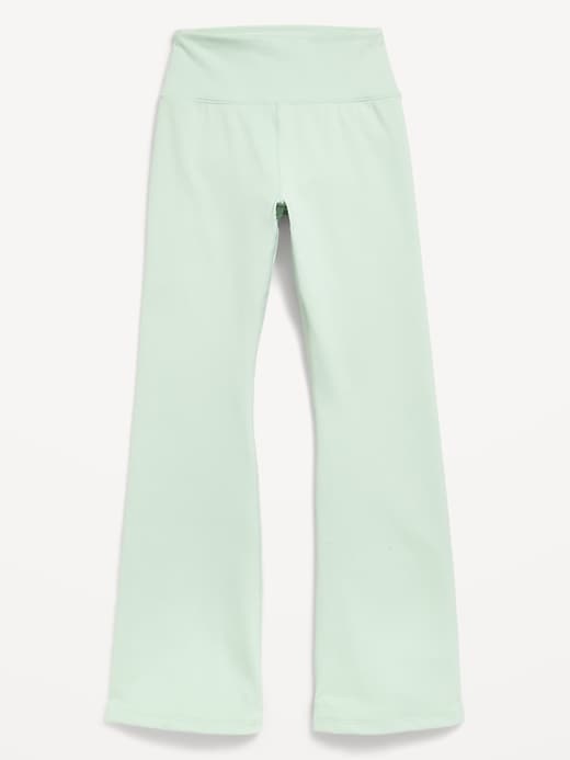 Image number 4 showing, High-Waisted StudioSmooth Flared Leggings for Girls