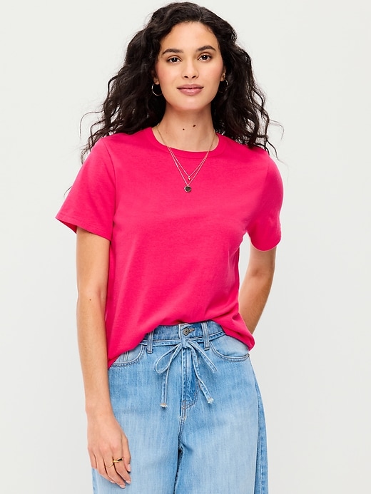 Image number 1 showing, EveryWear Crew-Neck T-Shirt