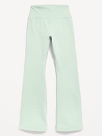 Image number 4 showing, High-Waisted StudioSmooth Flared Leggings for Girls