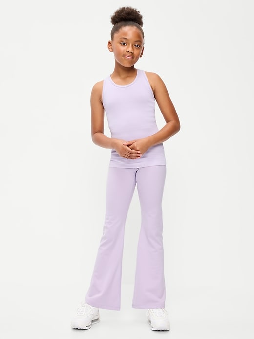Image number 5 showing, Fitted Seamless Ribbed Racerback Performance Top for Girls