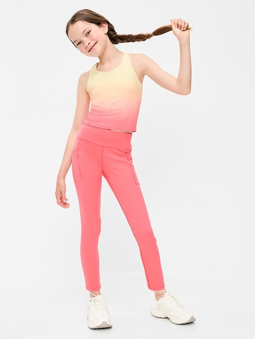 Image number 6 showing, PowerSoft Longline Sports Bra for Girls