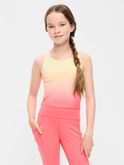 PowerSoft Longline Sports Bra for Girls
