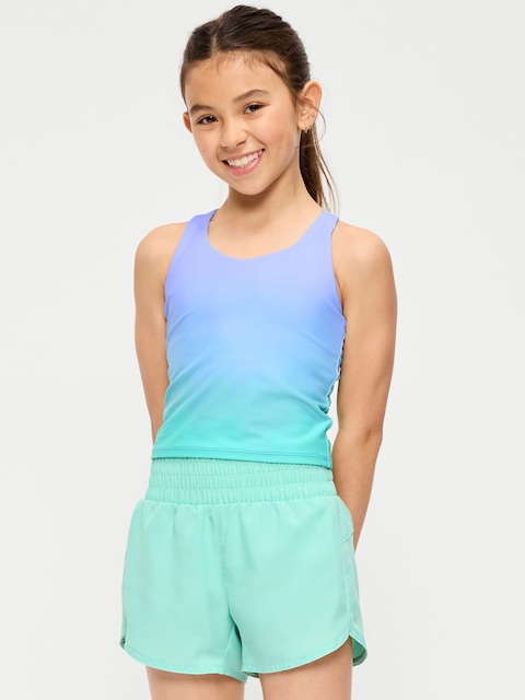 PowerSoft Longline Sports Bra for Girls
