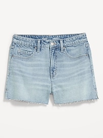 Image number 2 showing, Extra High-Waisted Jean Cut-Off Shorts -- 2.5-inch inseam
