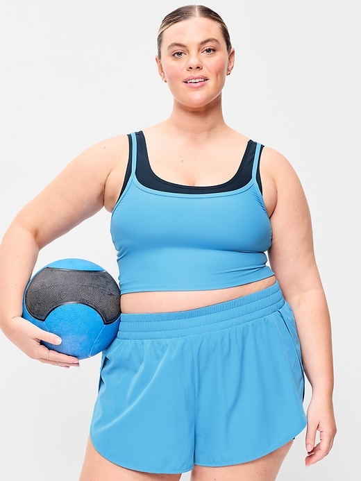 Image number 3 showing, PowerSoft Layered Longline Bra