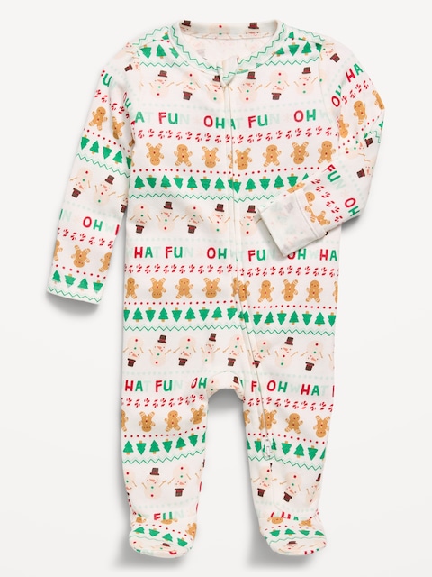 2-Way-Zip Sleep & Play Footed One-Piece for Baby