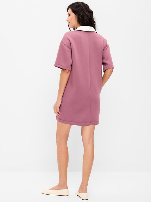Image number 2 showing, Bounce Fleece Short-Sleeve Polo Dress