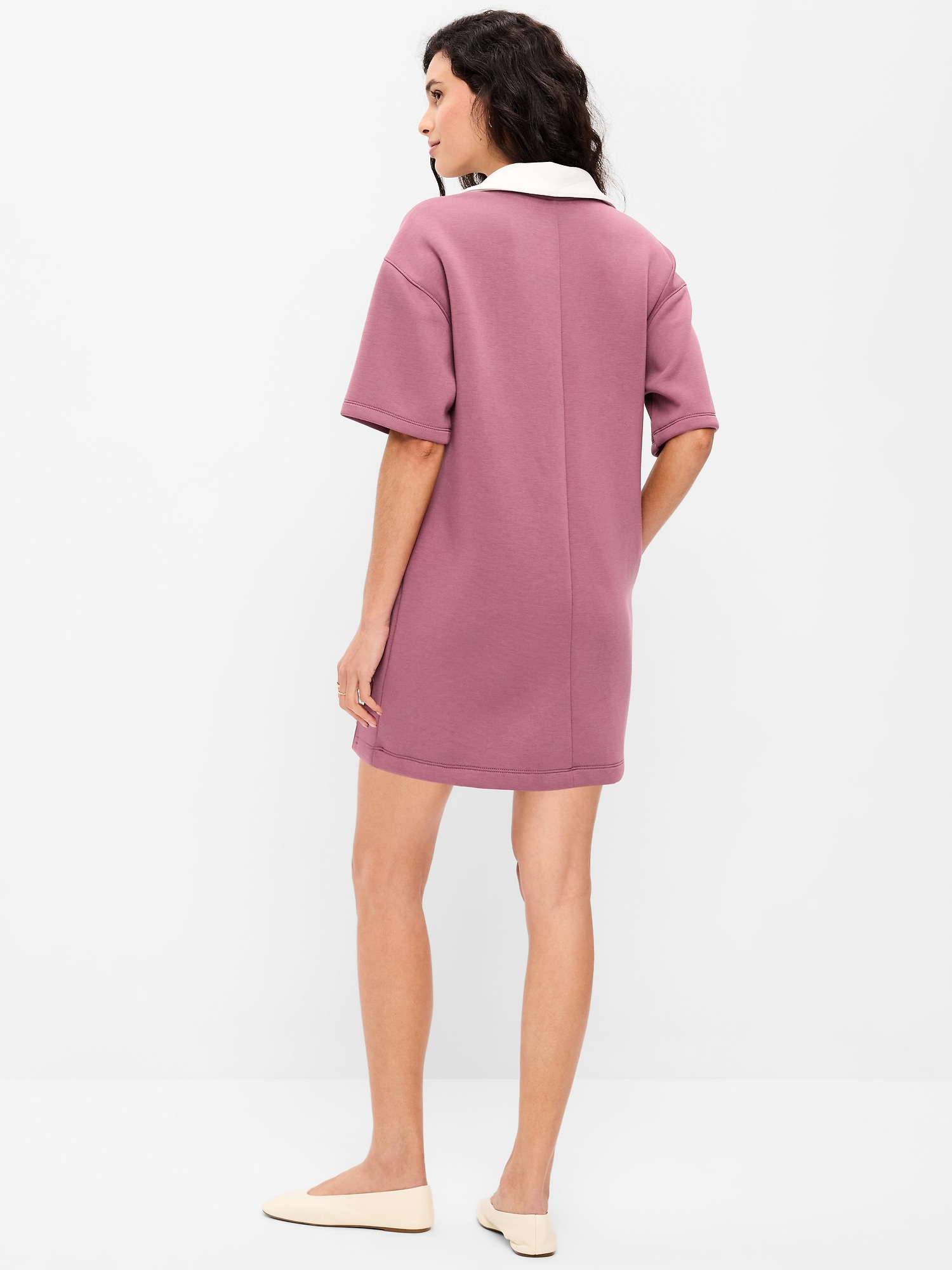 Image number 2 showing, Bounce Fleece Short-Sleeve Polo Dress