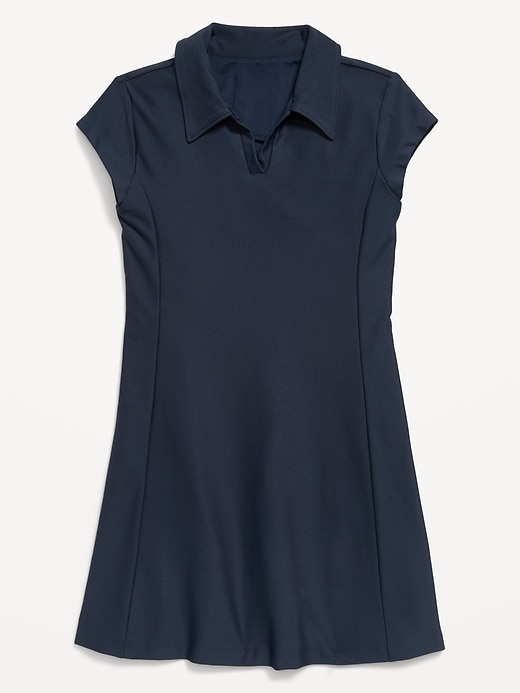 Image number 2 showing, StudioSmooth Collared Athletic Dress for Girls