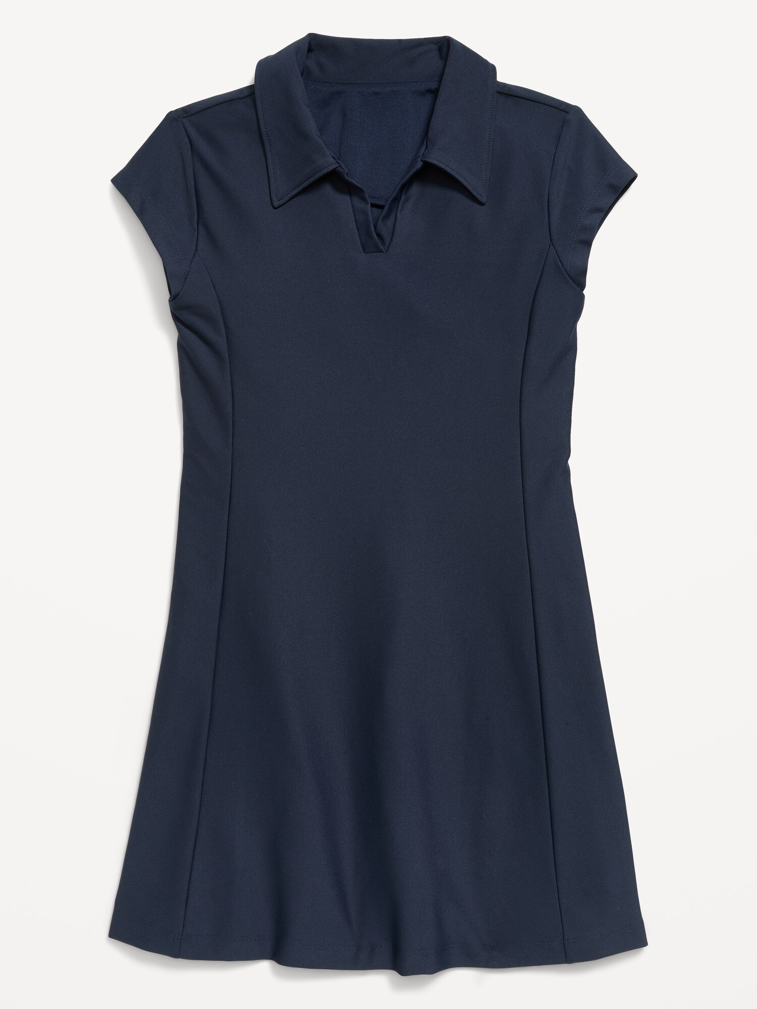 Платье Old Navy PowerSoft Collared Athletic Dress для девочек, цвет: Тёмно-синий — фото 3