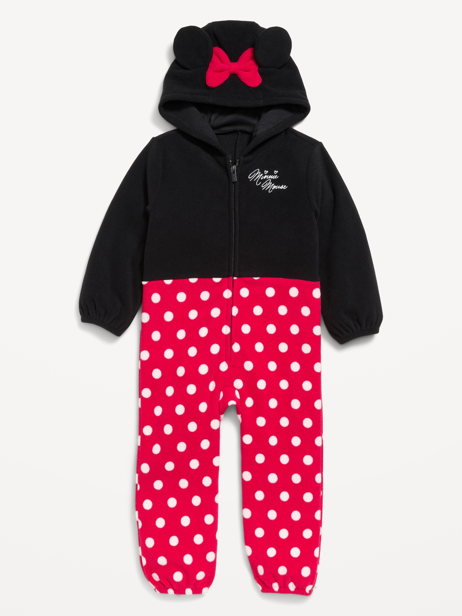 Disney© Microfleece Hooded One-Piece for Toddler Girls