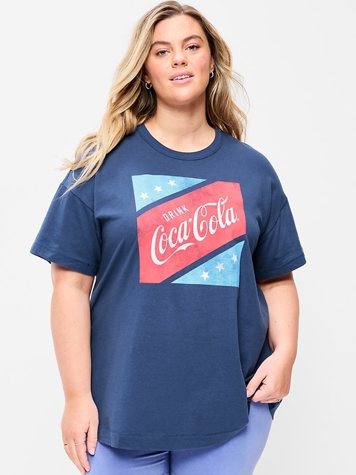 Image number 8 showing, Coca-Cola® Oversized Tunic T-Shirt