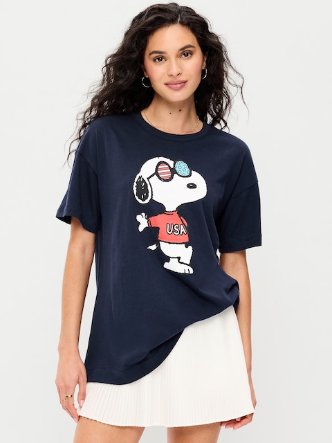 Peanuts™ Snoopy Oversized Tunic T-Shirt