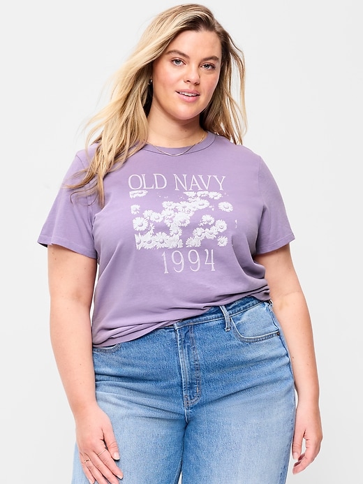 Image number 5 showing, EveryWear Crew-Neck Logo-Graphic T-Shirt