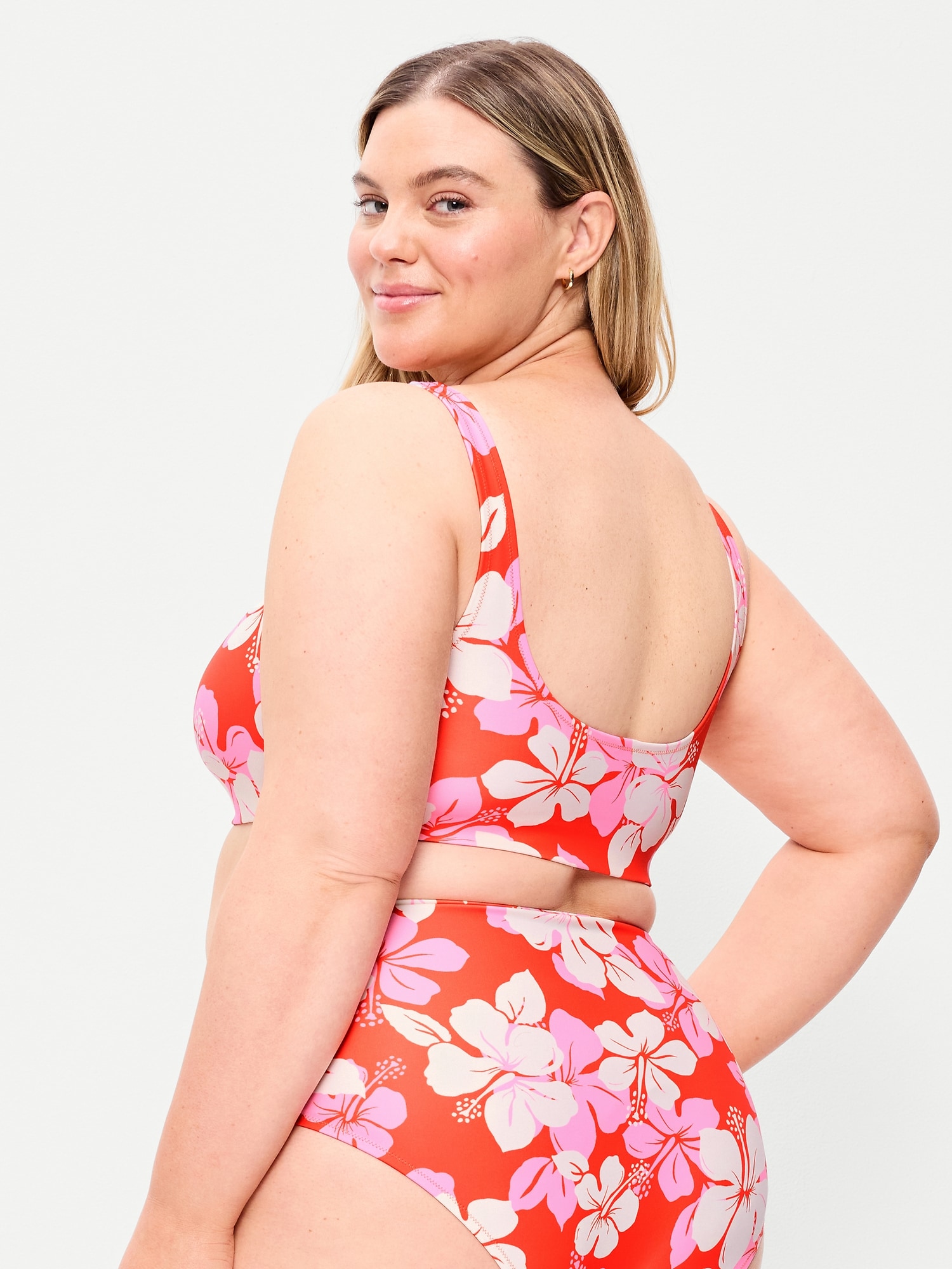 Essential Scoop-Neck Swim Top